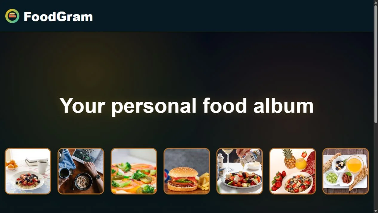 FoodGram: echte Bildergalerie mit Essensfotos